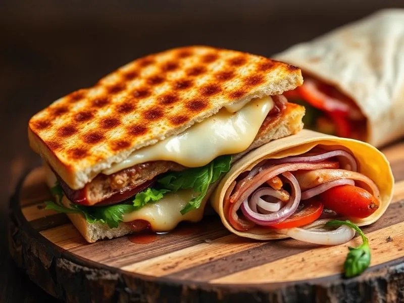 BBQ Chicken Panini